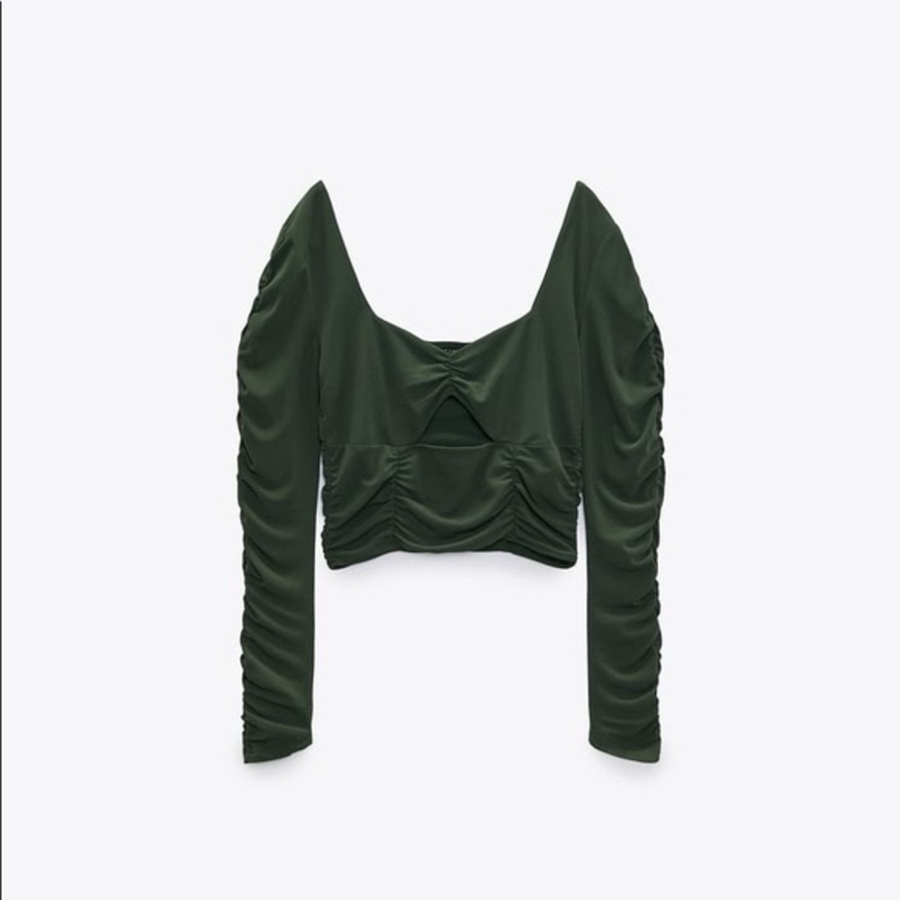Zara Ruched Top